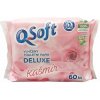 Q Soft Q-Soft vlhčený toaletný papier Deluxe Kašmír 60 ks