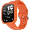 PROTEMIO 111866 PROTEMIO COVER SET Remienok + obal na hodinky Amazfit Bip 6 oranžový