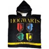 E plus M detské plážové pončo / osuška s kapucňou Harry Potter 55 x 110 cm