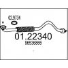 Výfukové potrubie MTS 01.22340