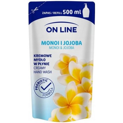 On Line Monoi & Jojoba tekuté mydlo náplň 500 ml od 1,89 € - Heureka.sk