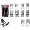 Oster Clipper comb attachments - hrebeňové nádstavce na strihací strojček set 10 ks - č. 0-10 (1/16