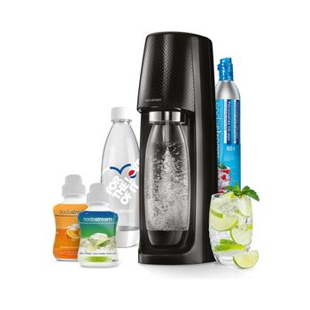 SODASTREAM Spirit Black PartyPack