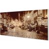 Nástenný panel Gdańsk Staré Mesto Nočné 100x50 cm