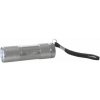 GLOBO 31903 FLASHLIGHT ručné svietidlo kovové LED D26mm, vrátane betérií 3xAAA, 6000K, strieborná