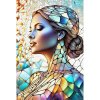 Diamantový obraz Žena v mozaike