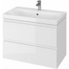 Cersanit Set 975 MODUO 80 skrinka s umývadlom 80x45, demont. Biela lesk S801-221-DSM S801-221-DSM