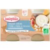 Babybio Brassé Z Kozieho Mlieka Hruška Figa mliečna desiata 2 x 130 g