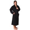 Pánský župan Tampa 2149 9999 černý vel.L - Vestis (Župan se šálovým límcem)