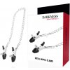 Darkness Adjustable Nipple Clamps Metal - Svorky Na Bradavky