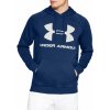 Under Armour Rival Fleece Sportstyle Logo Hoodie modrá