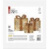 DCFC14 LED darčeky, 3 veľkosti, vnútorné, teplá biela EMOS