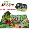 Inlea4Fun Sada figúrok s podložkou DINOSAUR PARADISE