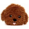 Aurora Plyšový hrejivý vankúšik - fluffy psík - hlava - 19 cm