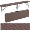 Záhradná lavica RATTAN hnedá