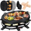 Elektrický raclette gril KESSER 4260692715323 čierny 900 W