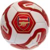 Arsenal FC Futbalová lopta Arsenal FC, bielo-červená, veľ. 5
