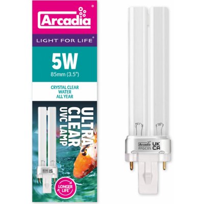 Arcadia Compact Ultra Clear UVC 18W,2G11,215mm