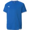 Juniosrské futbalové tričko Puma, TEAM LIGA JERSEY JR modrá,biela 176
