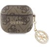 Guess 4G Script PC/PU Charm Pouzdro pro AirPods 3, GUA3P4E4CDW