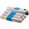 Toner OKI C301, C321, MC332, MC342, CMYK, štvorbalenie, multipack, alternatívny