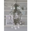Chic Antique Kovový luster Antik grey