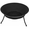LUND Záhradné liatinové ohnisko s grilom, 60 cm (99711)