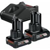 Bosch Základná súprava 2x GBA 12 V 6,0 Ah + GAL 12V-40 Professional 1600A01B20