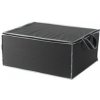 Compactor Textilný úložný box na 2 periny 55 x 45 x 25 cm čierny