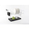 Mondex Kovový odkvapkávač na riad Basic Kitchen, 51x36,5x23,5 cm