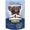 Club 4 Paws Premium Plus Selection pre dospelých psov s kačicou a moriakom v omáčke 85g (8049)