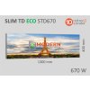 SMODERN SLIM TD ECO STD670 vykurovací obraz 670W