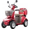 Elektrický štvorkolesový vozík inSPORTline Lubica červená