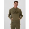 GAP mikina Logo Sweatshirt Men's kaki