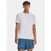 Pánske tričko Under Armour UA SEAMLESS STRIDE SS Biela XXL
