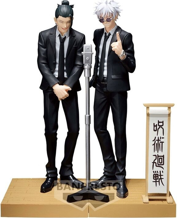 BanPresto set Jujutsu Kaisen Satora Gojo + Suguru Geto Diorama