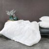 EUROFIRANY PAPLÓN SILVER 200X220 CM BIELA