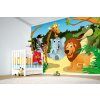 Samolepiaca vliesová fototapeta Divé africké zvieratá 375 x 250 cm