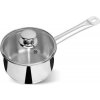 Rajnica MagicHome Chloe, 14 cm, 1 lit. so sklenenou pokrievkou, nerez