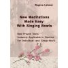 New Meditations Made Easy With Singing Bowls (Regina Lahner)(Brožovaná)
