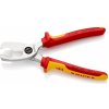 Kliešte na káble Knipex 200 mm VDE 1000V 9516200 (Kliešte na káble KNIPEX 95 16 200)