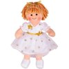 Bigjigs Toys Látková bábika Charlotte 28cm