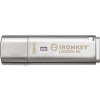 Kingston IronKey Locker+ 50/128GB/USB 3.1/USB-A/Strieborná IKLP50/128GB