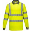 PORTWEST HI-VIS BAVLNA S271 / Funkčná reflexná polokošeľa, dl. rukáv - HV žltá XL