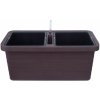 PLASTIA Berberis Samozavlažovací hrantík duo, plast, čokoláda, 78 × 39 cm, 1909728025