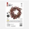 Emos DCTW18 LED vianočný veniec s dekorom 38 cm