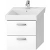 Jika Lyra Plus skrinka 53.9x41.6x55 cm závesná kúpeľňová skrinka pod umývadlo biela H40J3844023001