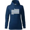Jazvečík dlhý - Mikina dámská Cape s kapucí - XS ( Polnočná modrá )