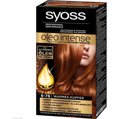 Syoss Oleo Intense 6-76 Teplý medený