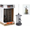 ProGarden Krmítko pre vtáky 3 v 1 19 x 37 cm kov plast